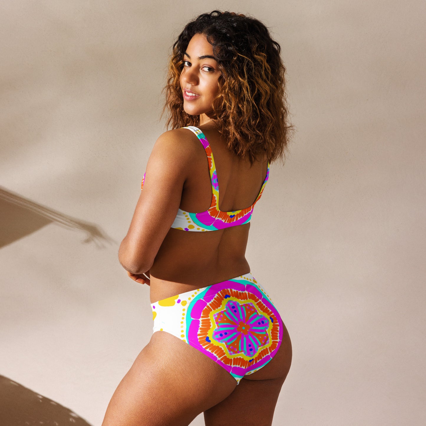 Pamala collection high-waisted bikini