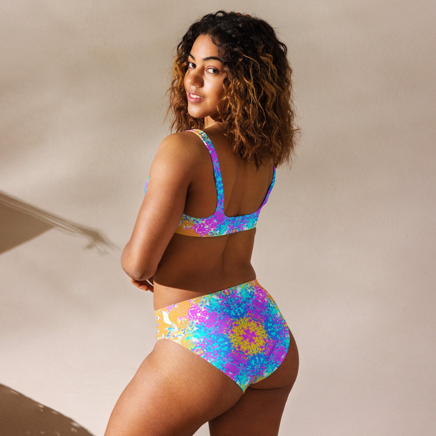 Claire collection high-waisted bikini