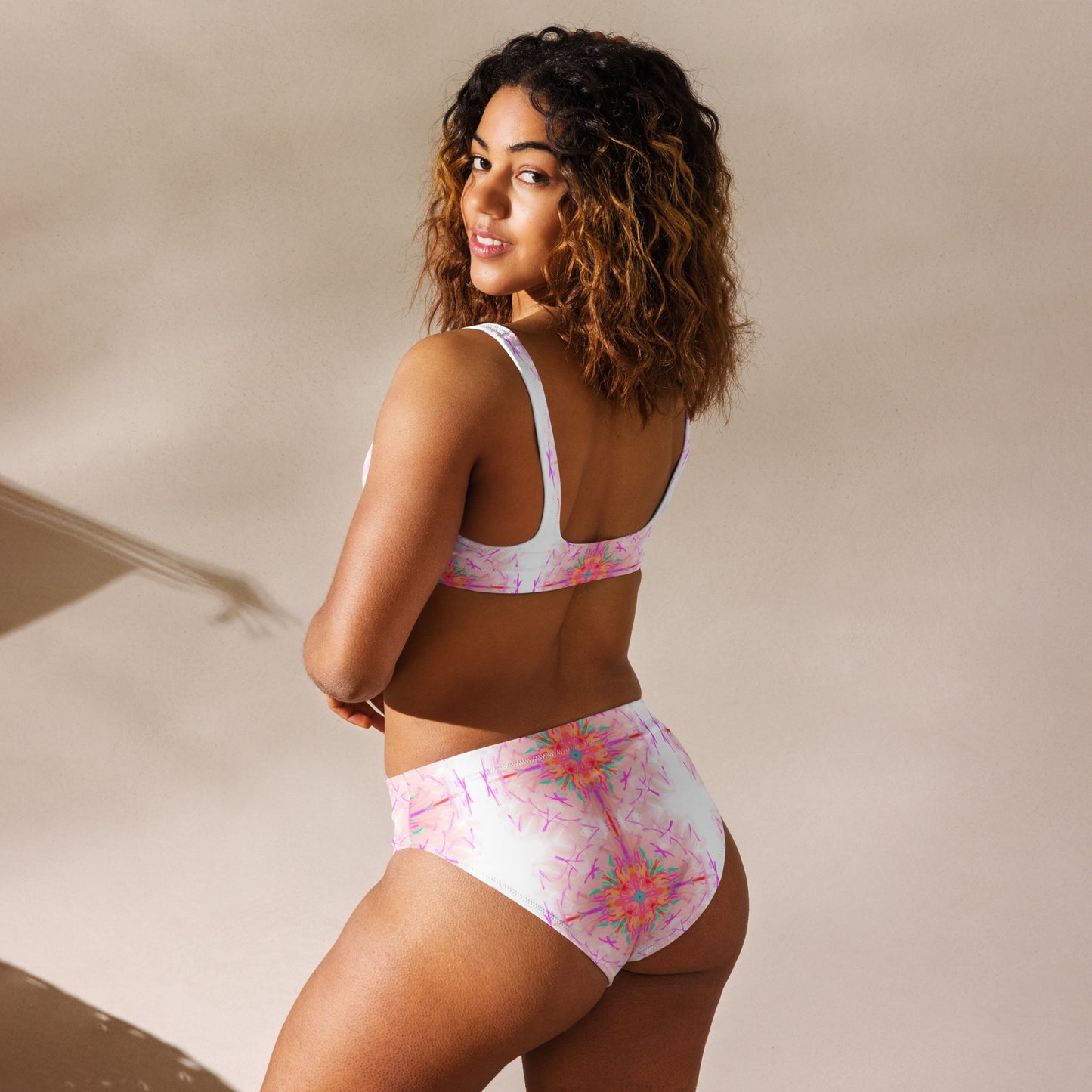 Lillian collection high-waisted bikini