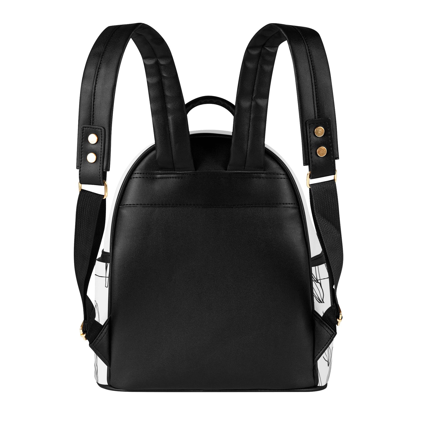 Womens Casual PU Backpack