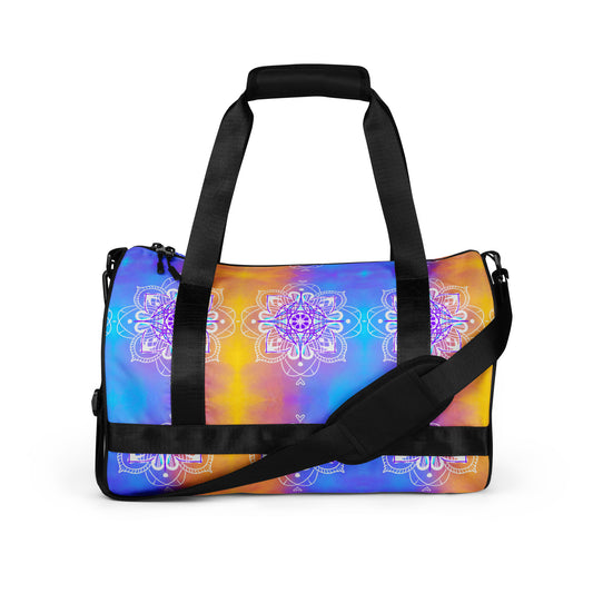 Autumn collection print gym bag