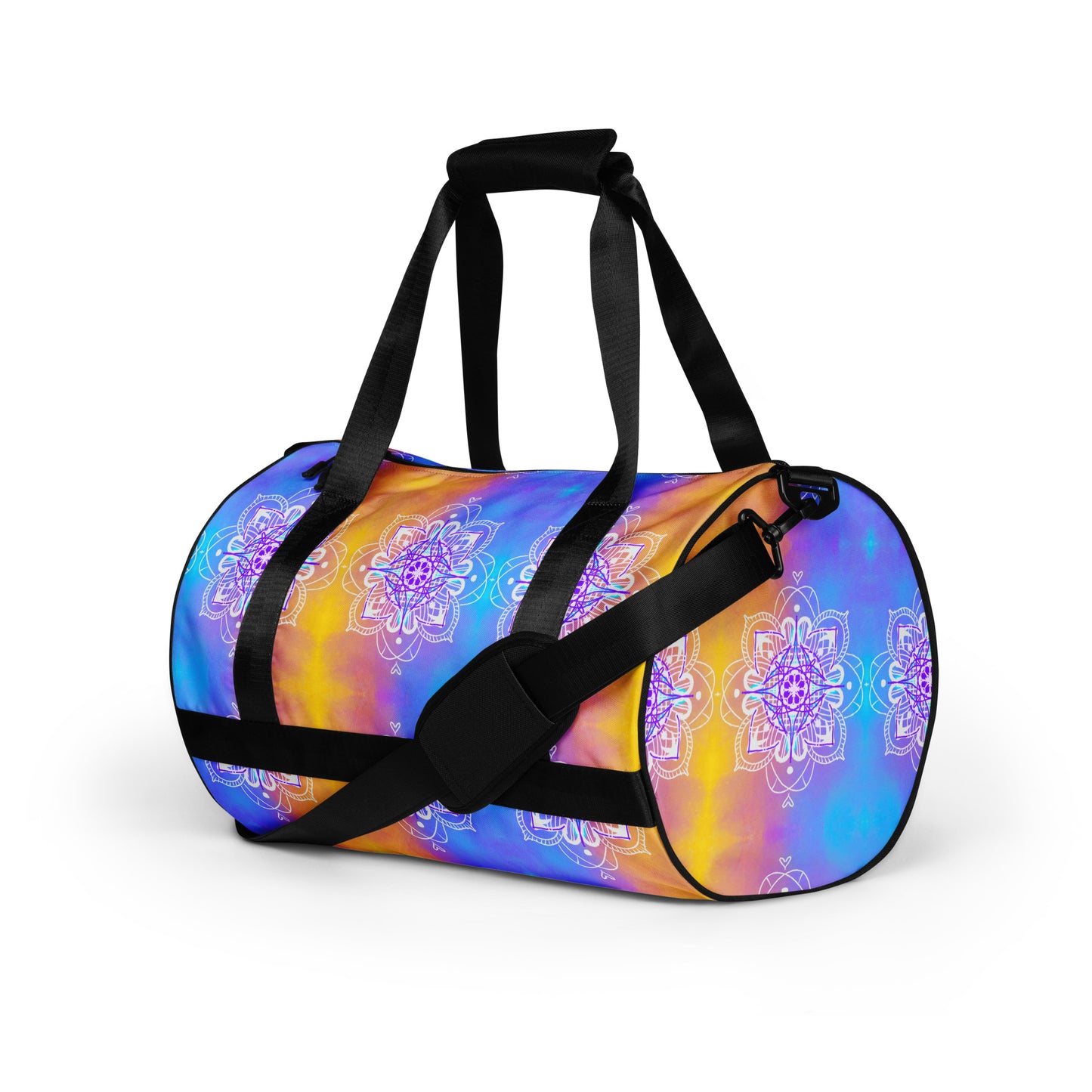 Autumn collection print gym bag