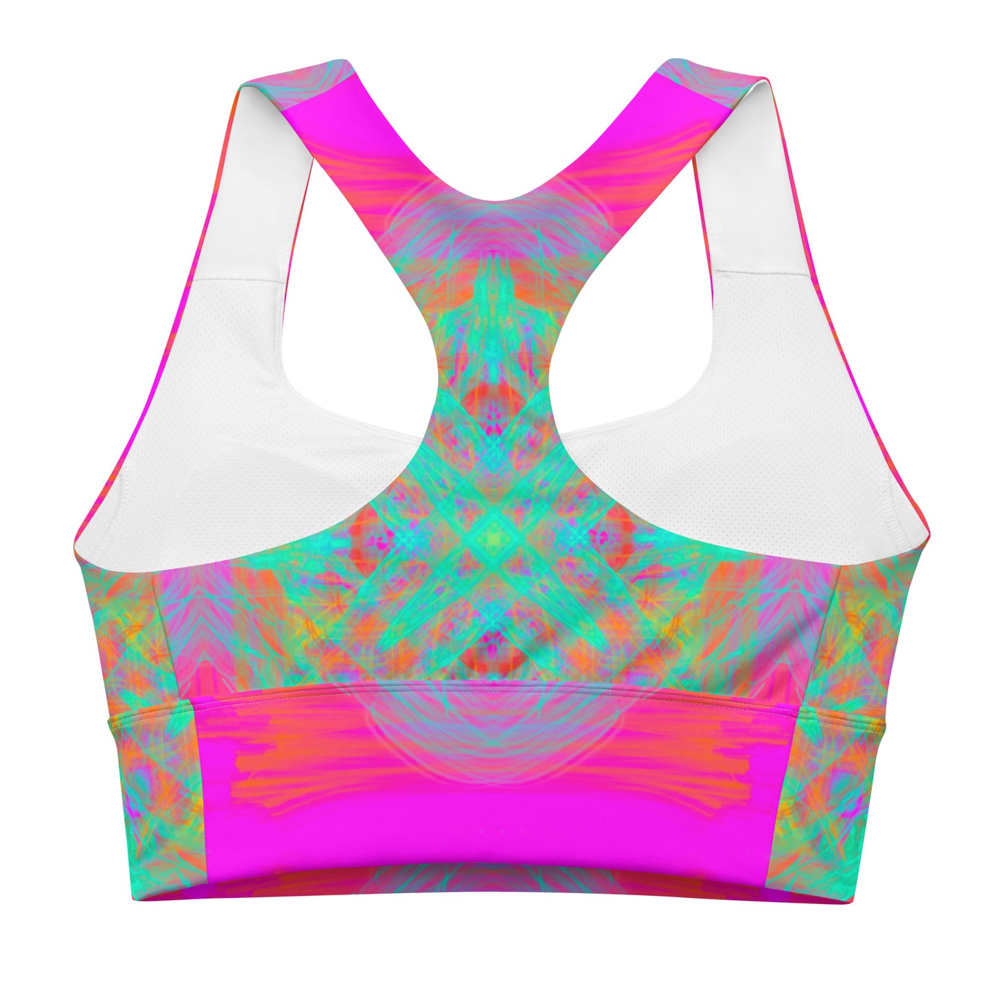 Glow up collection sports bra