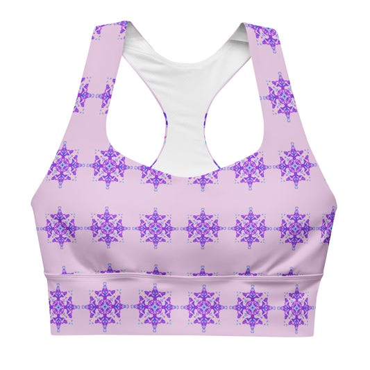 Amethyst collection sports bra