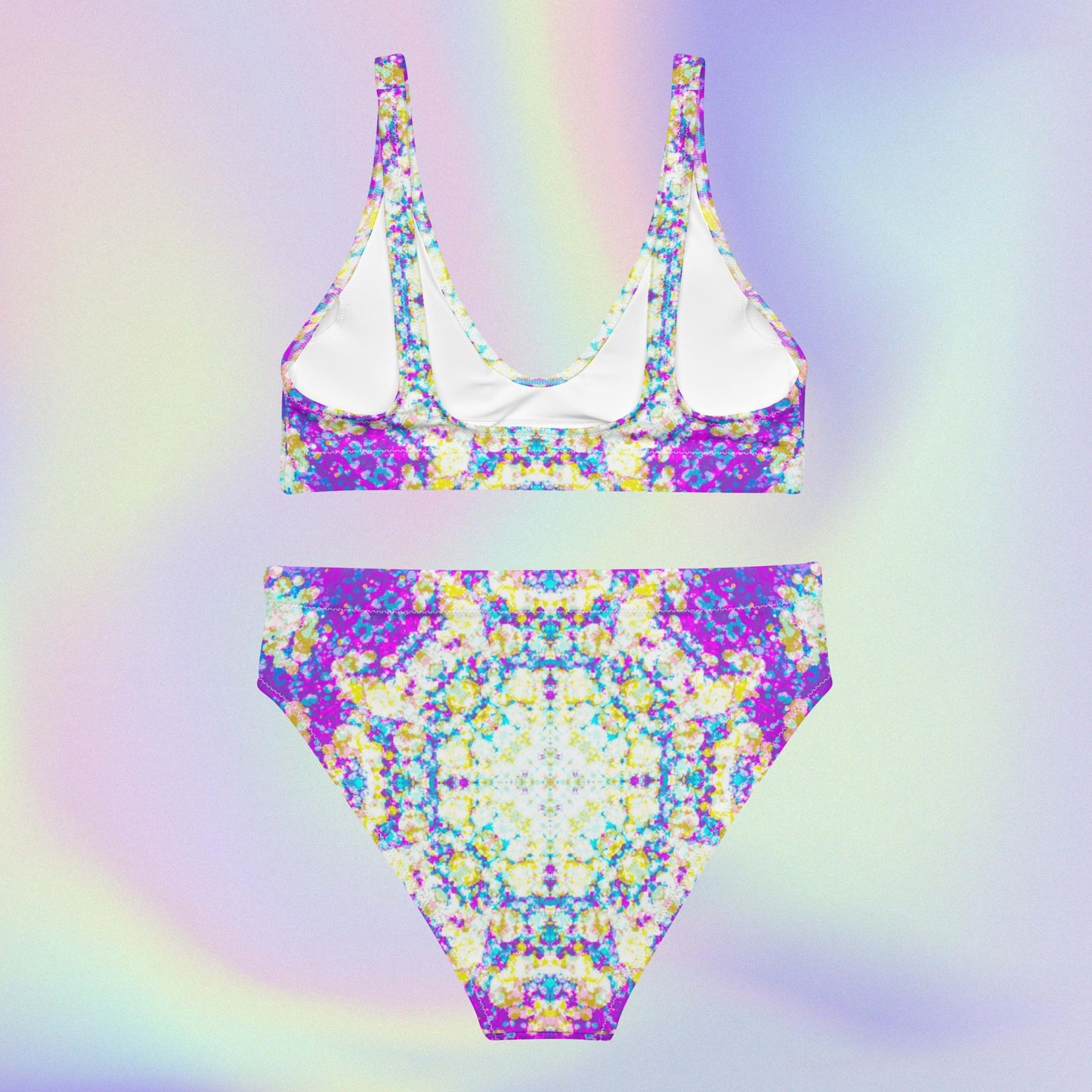 Amethyst high-waisted bikini