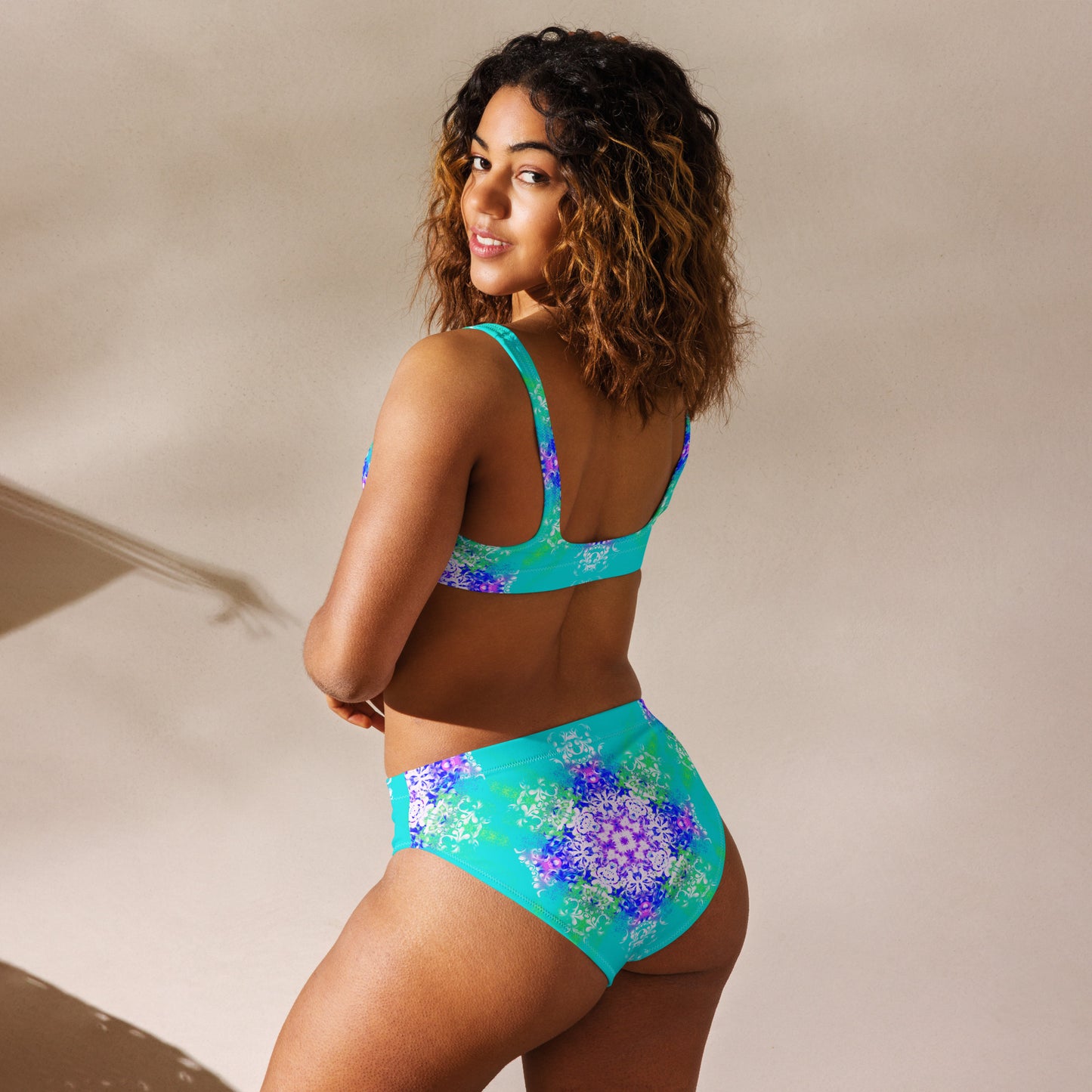 The Iris high-waisted bikini