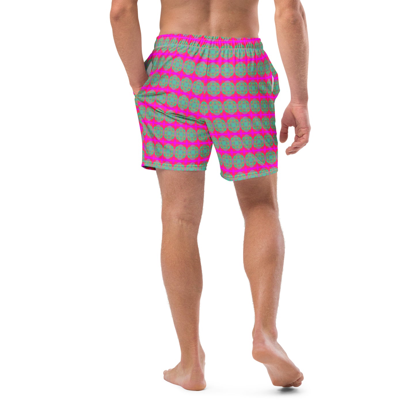 Glow up collection Men's swim trunks