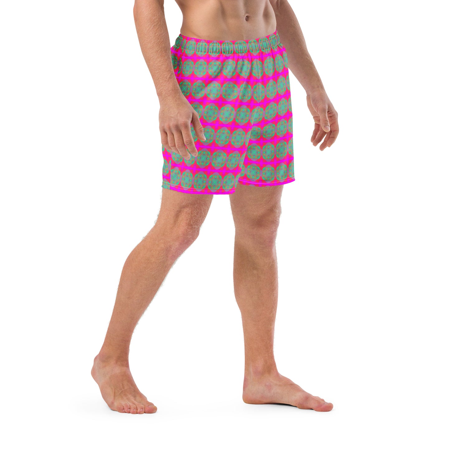 Glow up collection Men's swim trunks