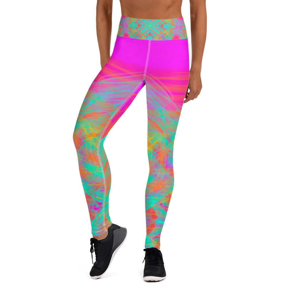 Glow up collection yoga Leggings