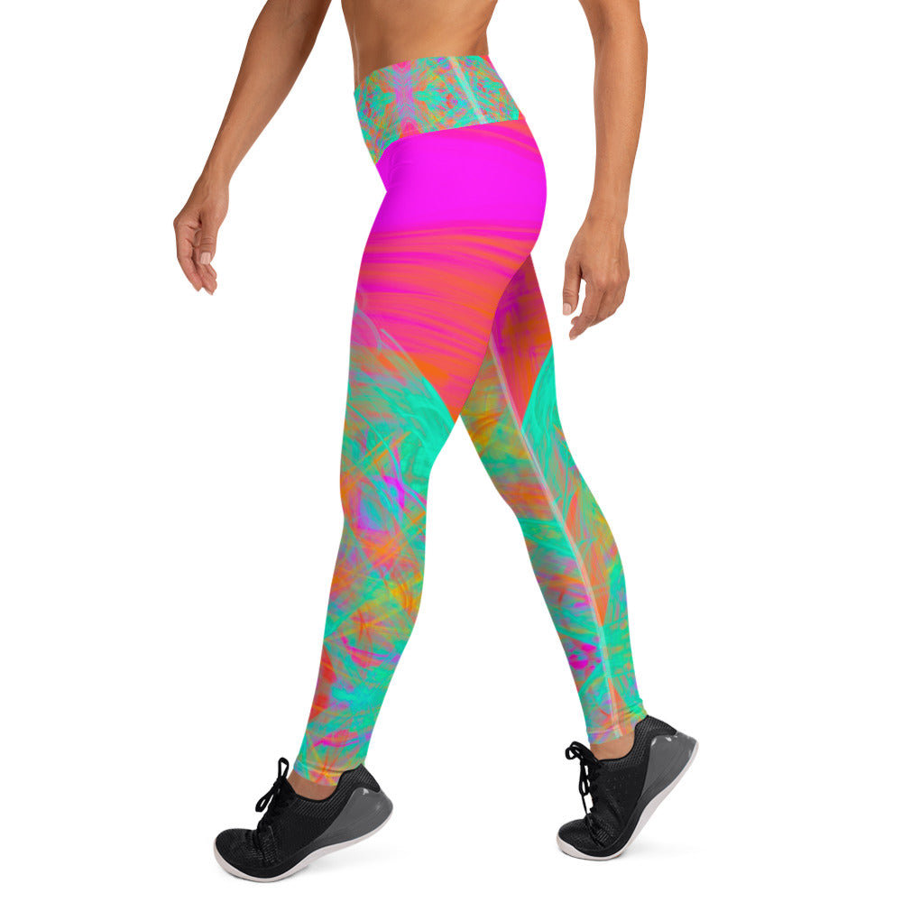 Glow up collection yoga Leggings