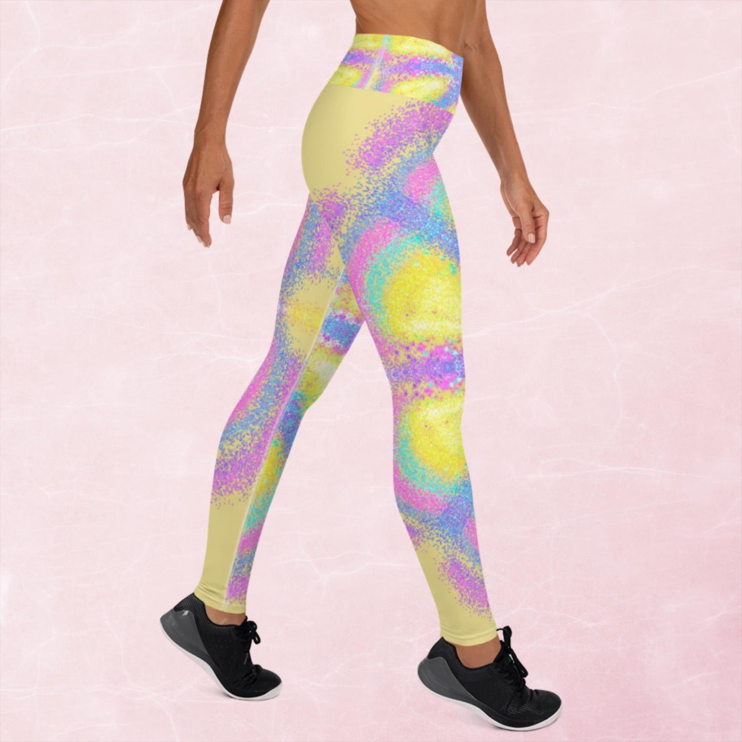 Sunrise Field Yoga Leggings