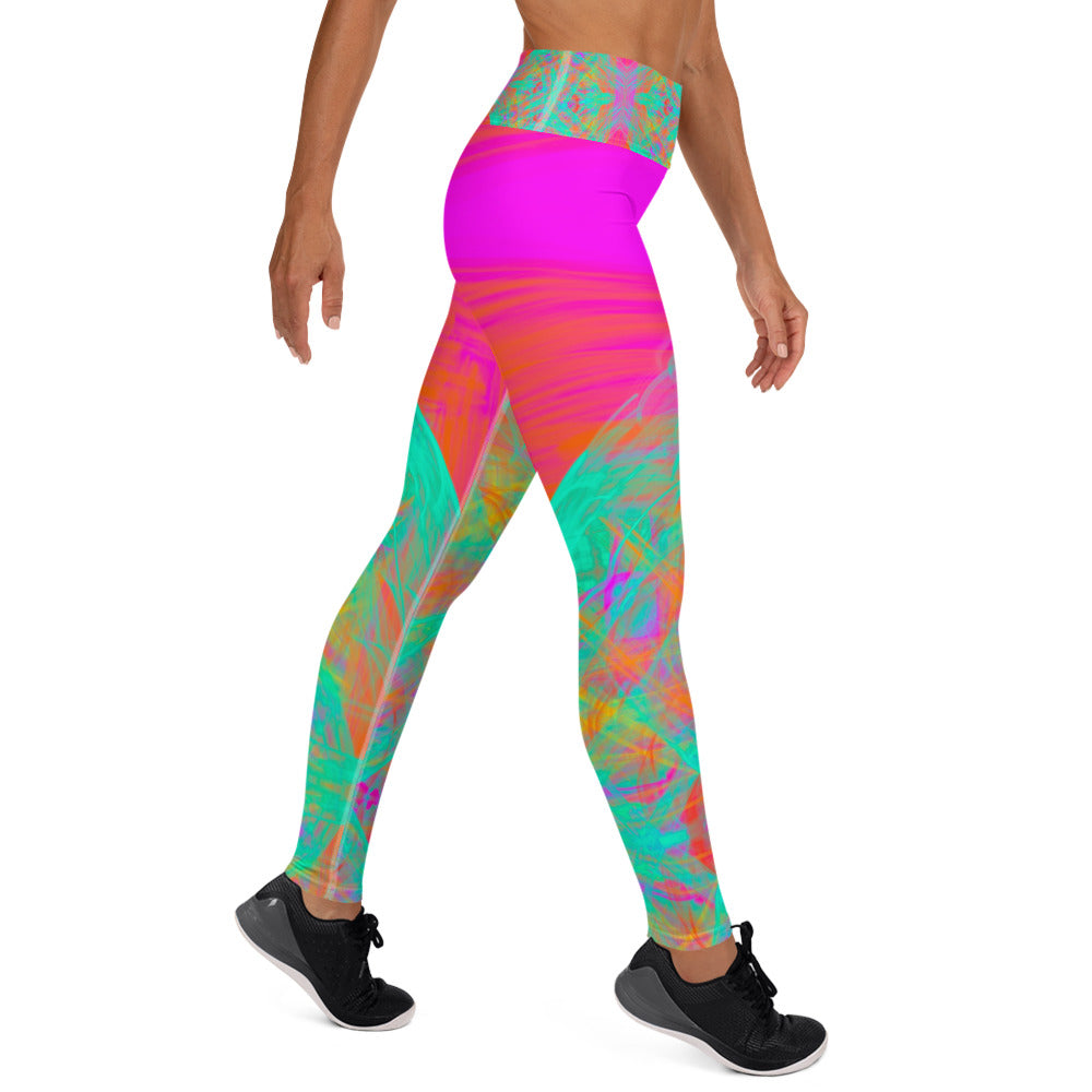 Glow up collection yoga Leggings