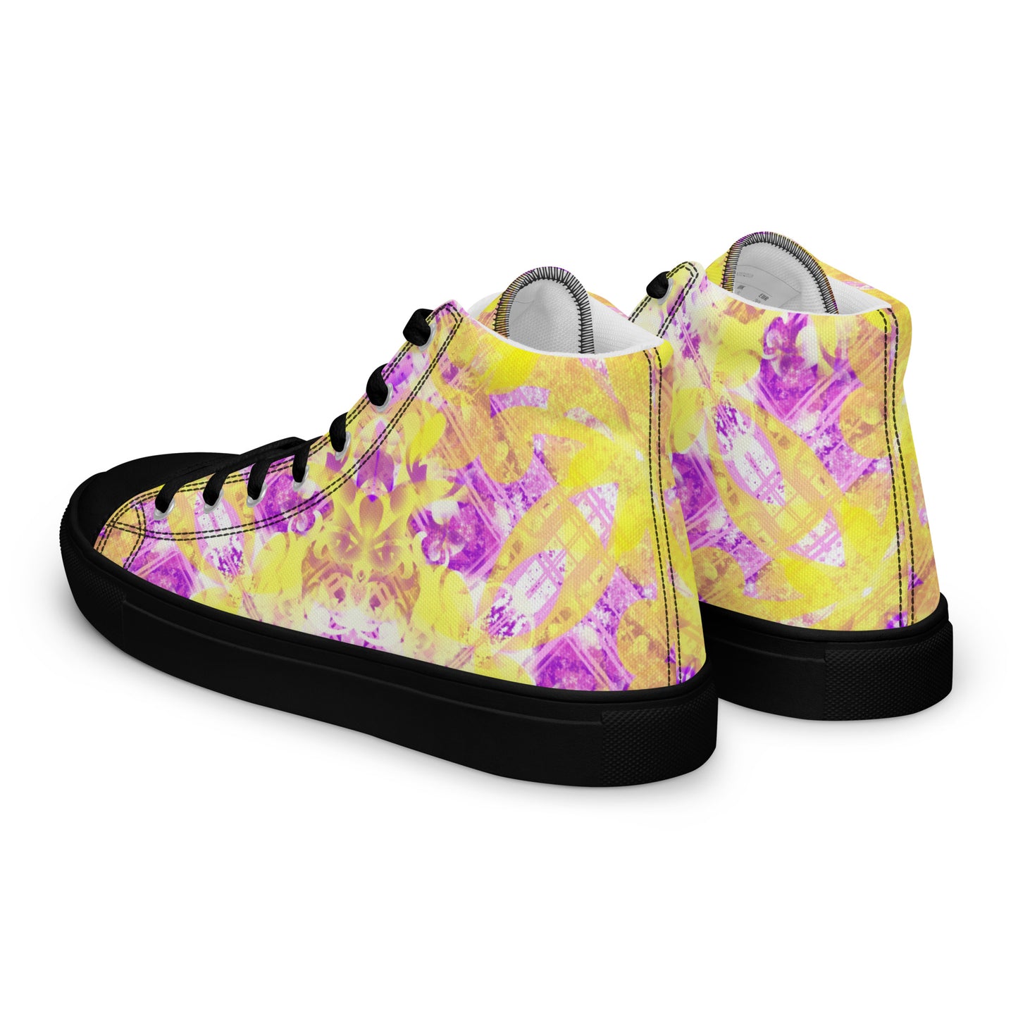 Women’s high top canvas shoes