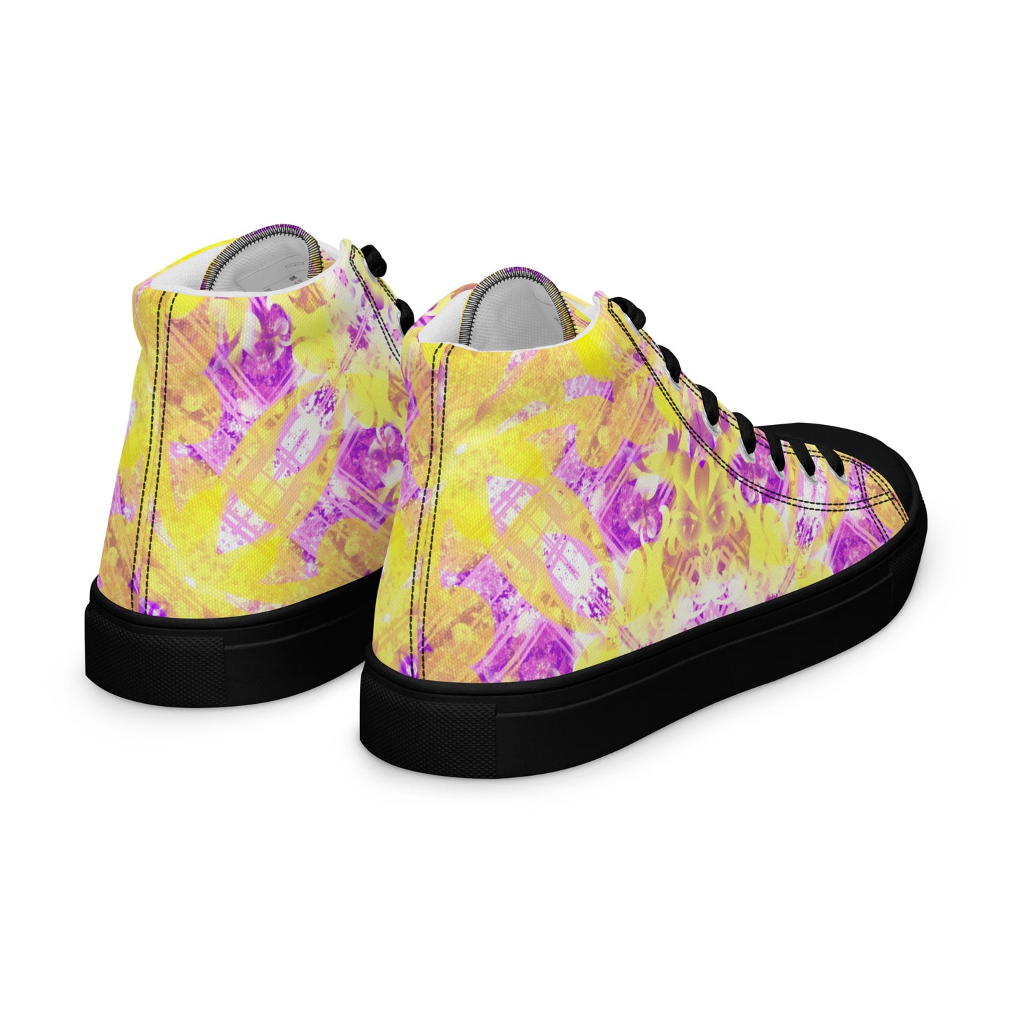 Women’s high top canvas shoes